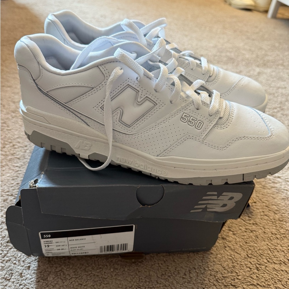 New Balance BB550 White Sneakers